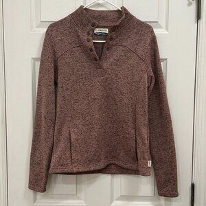 Magellan Outdoors Campfire 1/4 Snap Sweater Fleece Women’s XS